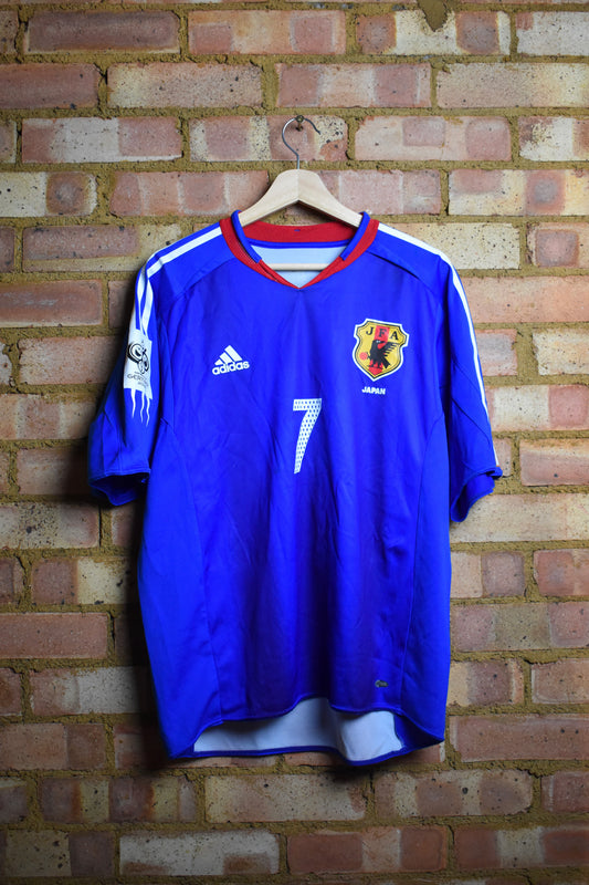 2004 Japan home shirt #7 NAKATA - L