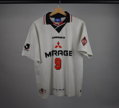 1997 Urawa Red Diamonds away shirt #9- M