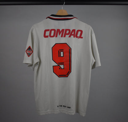 1997 Urawa Red Diamonds away shirt #9- M