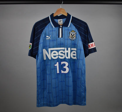 1998/99 Jubilo Iwata home shirt #13 KAWAGUCHI- M