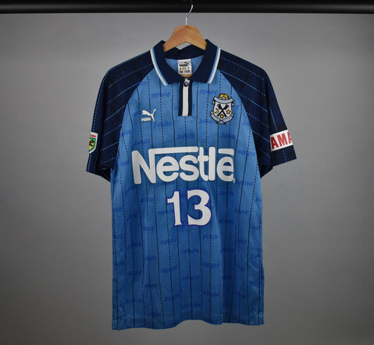 1998/99 Jubilo Iwata home shirt #13 KAWAGUCHI- M