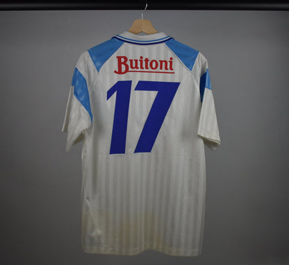 1993-95 Jubilo Iwata away Cup shirt #17- L