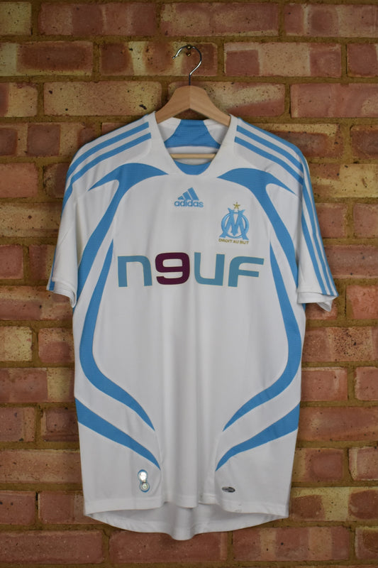 2007/08 Marseille home shirt #9 CISSE -S