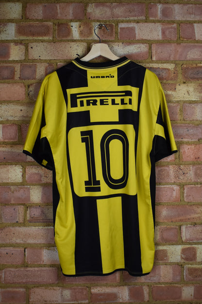 2005 Peñarol home shirt #10 - XL