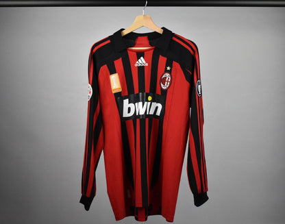 2007/08 AC Milan home shirt (#99 RONALDO) - M