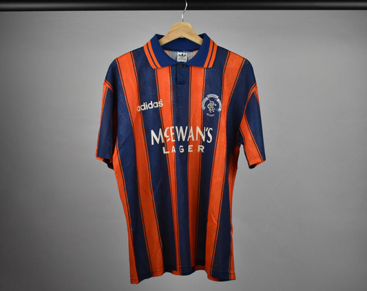 1993/94 Rangers away shirt - M