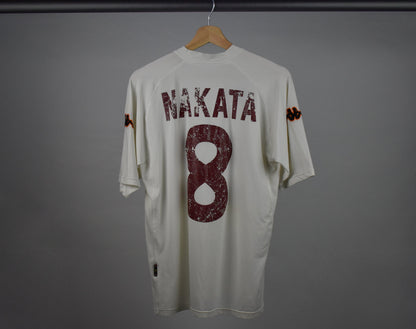 2000/01 Roma away shirt (#8 NAKATA) - M