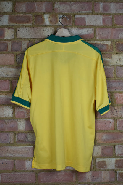1997 Brazil home shirt - M