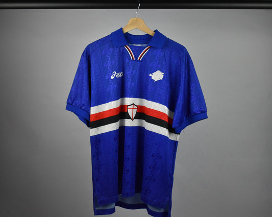 1996/97 Sampdoria home shirt (#11 MIHAJLOVIC) - L