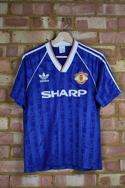 1988-90 Manchester United third shirt - M