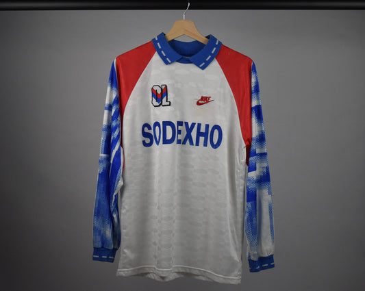 1992/93 Lyon home shirt - L