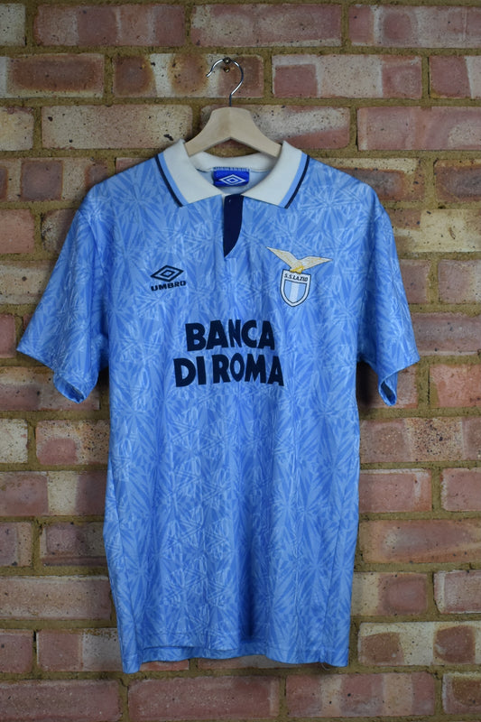 1992/93 Lazio home shirt - L
