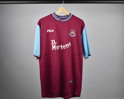 2001/02 West Ham home shirt - XL