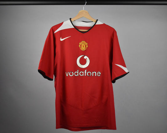 2004/05 Manchester United home shirt - L
