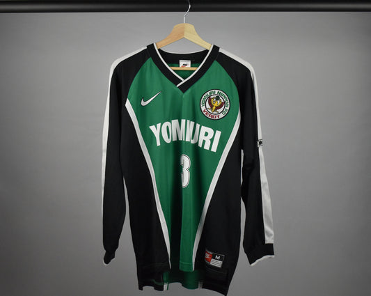 1998 Tokyo Verdy #3 *YOUTH MATCH ISSUE* home shirt - M