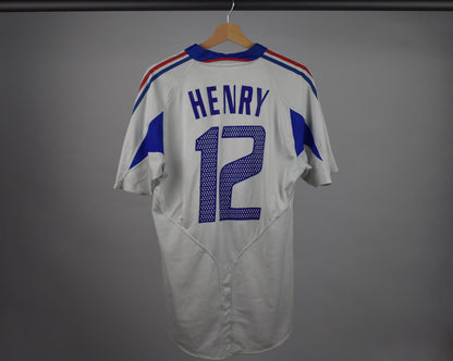 2004 France away shirt (#12 HENRY) - M