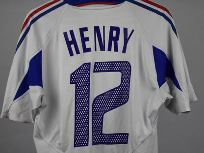 2004 France away shirt (#12 HENRY) - M