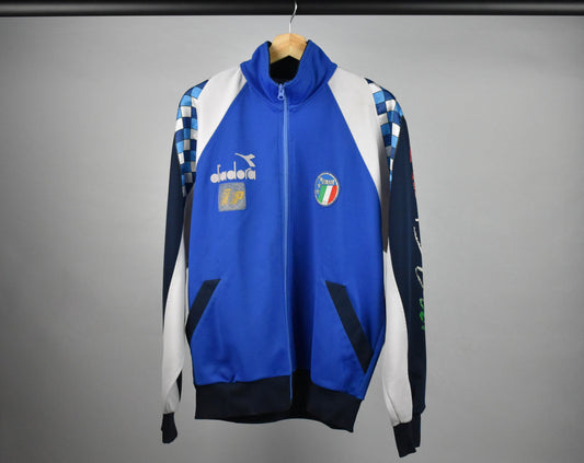 1990 Italy *PLAYER ISSUE* track jacket - L