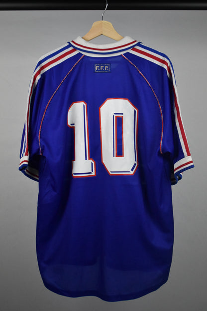 1998/99 France home shirt #10 - L