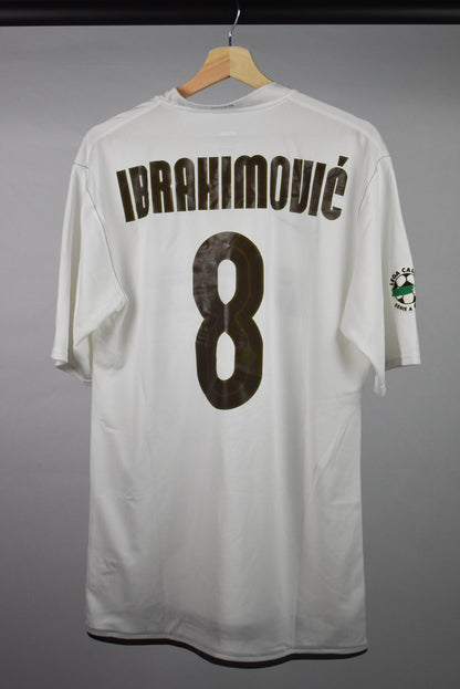 *PLAYER ISSUE* 2008/09 Inter Milan home shirt #8 IBRAHIMOVIC - XL