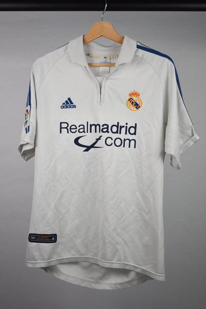 2001/02 Real Madrid home shirt *ZIDANE #5* - S