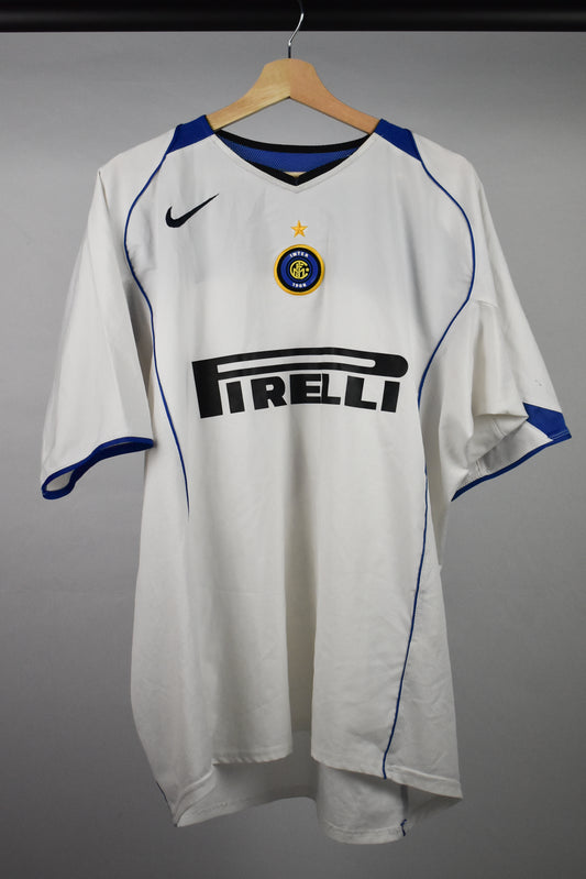 2004/05 Inter Milan away shirt *ADRIANO #10* - XL