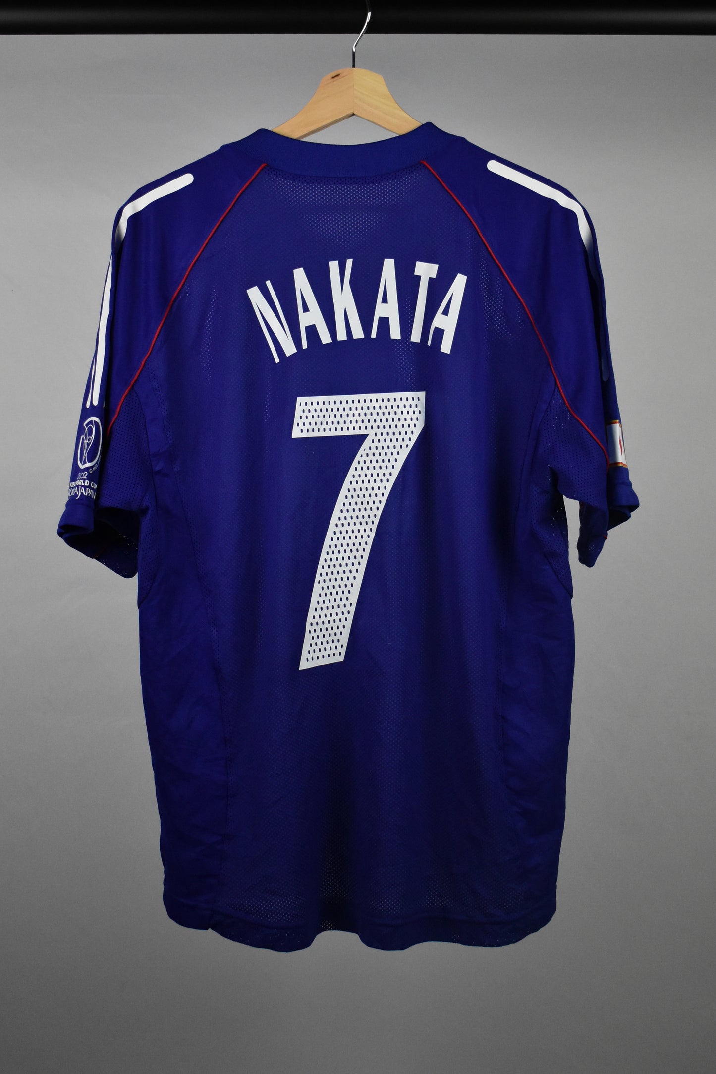 PLAYER ISSUE 2002 Japan home shirt *NAKATA #7 - L