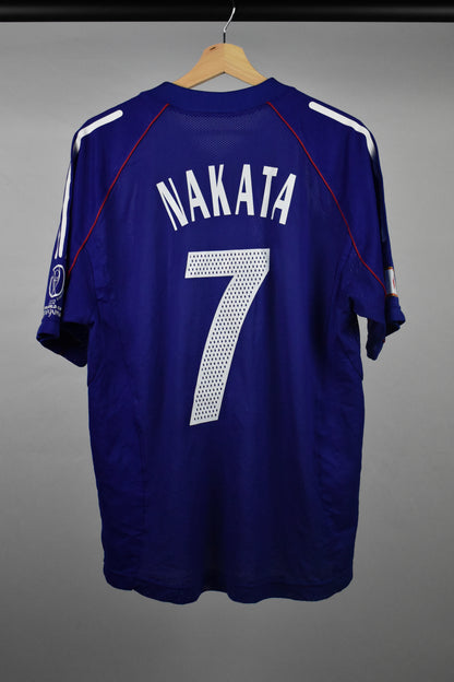 PLAYER ISSUE 2002 Japan home shirt *NAKATA #7 - L