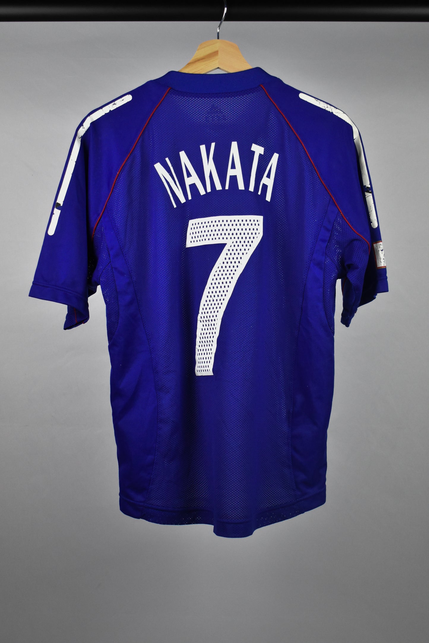 PLAYER ISSUE 2002 Japan home shirt *NAKATA #7* - S