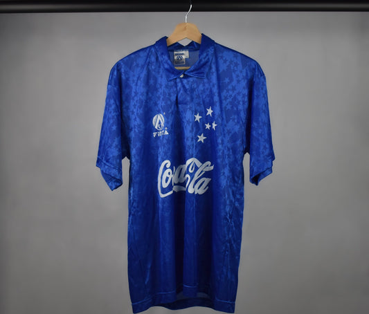 Cruzeiro 1994 home shirt #9 (RONALDO)-L