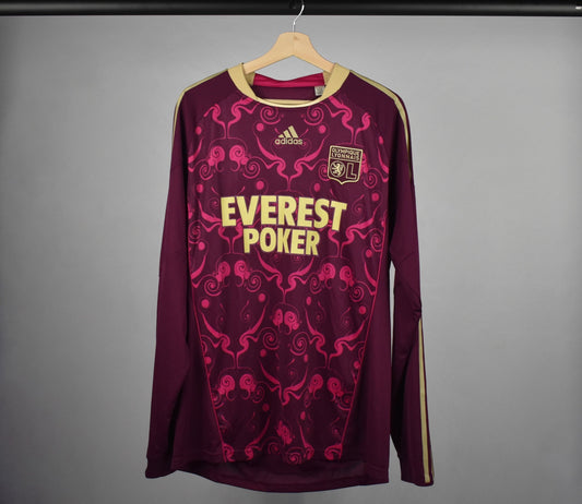2010/11 Lyon away shirt *PLAYER ISSUE*-XL