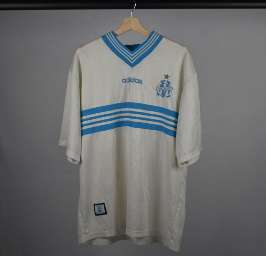 1997/98 Marseille home shirt- XL