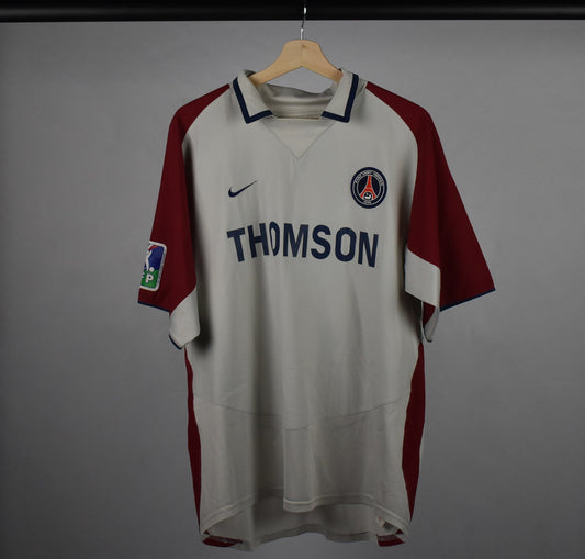 2003/04 PSG away shirt (#9 PAULETA)-L