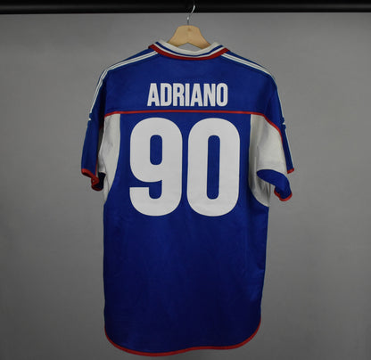 2001/02 Fiorentina home shirt (#90 ADRIANO)-L