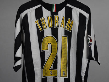 2005/06 Juventus home shirt (#21 THURAM)-XL
