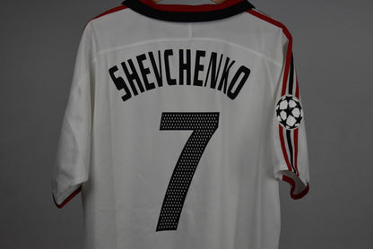 2003/04 AC Milan away shirt (#7 SHEVCHENKO)-L