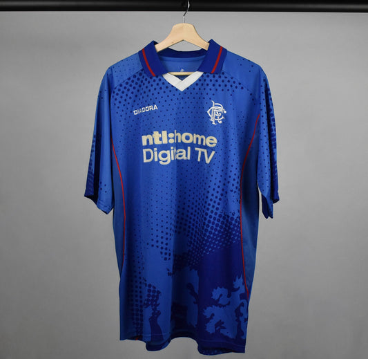 2002/03 Rangers home shirt-XXL