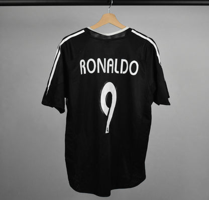 2004/05 Real Madrid home shirt (#9 RONALDO)-M