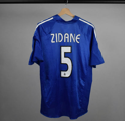 2004/05 Real Madrid third shirt (#5 ZIDANE)-L