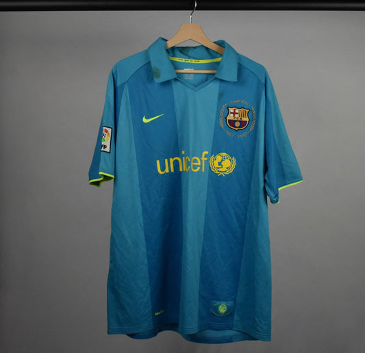 2007/08 Barcelona away shirt-XL