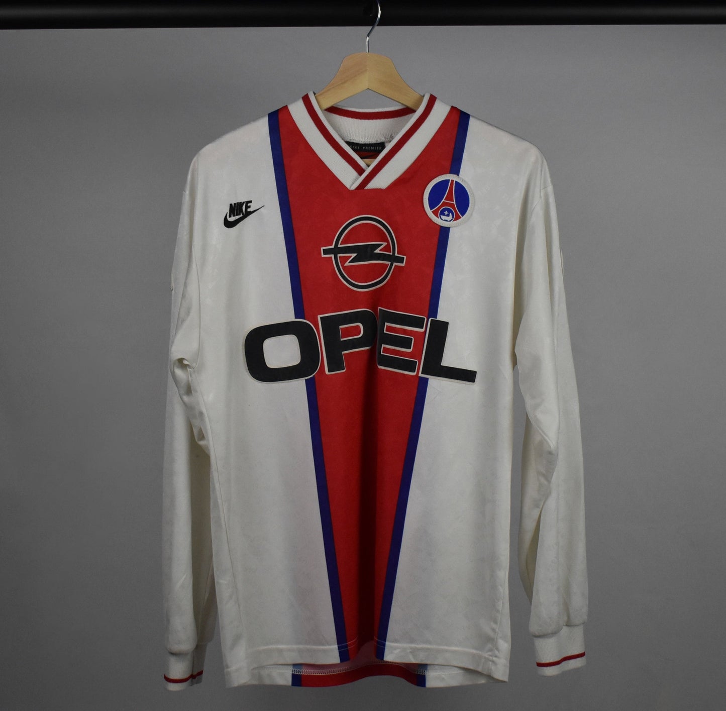 1995/96 PSG away shirt *PLAYER ISSUE*-S