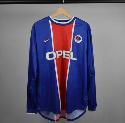 1999/00 PSG *PLAYER ISSUE* home shirt-L