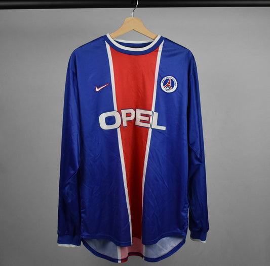 1999/00 PSG *PLAYER ISSUE* home shirt-L