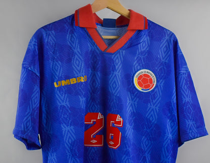 1994 Colombia away shirt- M